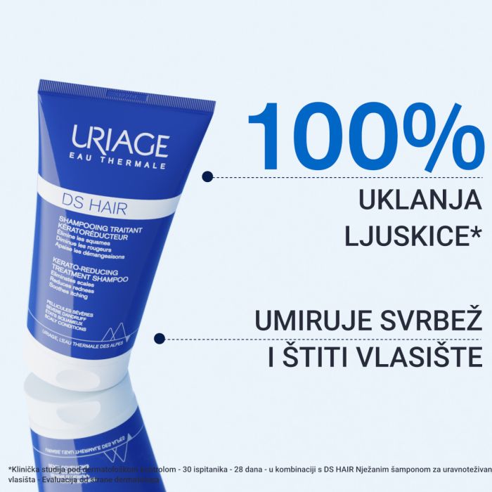 URIAGE DS HAIR Keratoreducirajući šampon protiv peruti - Slika 5