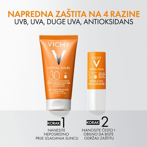 VICHY CAPITAL SOLEIL Stik za zaštitu od sunca za osjetljiva područja SPF50+, 9 g - Slika 5