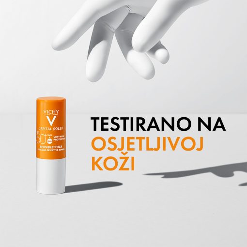 VICHY CAPITAL SOLEIL Stik za zaštitu od sunca za osjetljiva područja SPF50+, 9 g - Slika 2