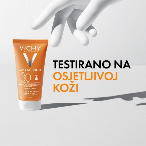 VICHY CAPITAL SOLEIL DRY TOUCH Matirajući zaštitni fluid SPF30 - Image 6