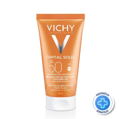 VICHY CAPITAL SOLEIL DRY TOUCH Matirajući fluid SPF50, 50ml