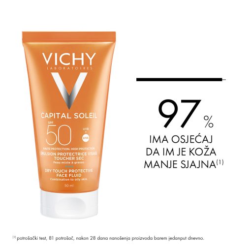 VICHY CAPITAL SOLEIL DRY TOUCH Matirajući fluid SPF50, 50ml - Image 5