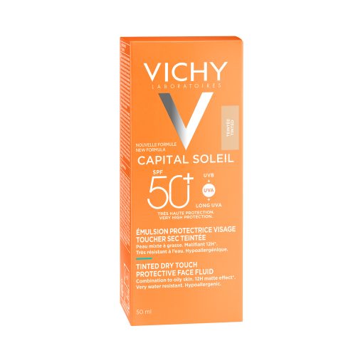 VICHY CAPITAL SOLEIL BB DRY TOUCH tonirani fluid SPF50, 50ml - Image 3