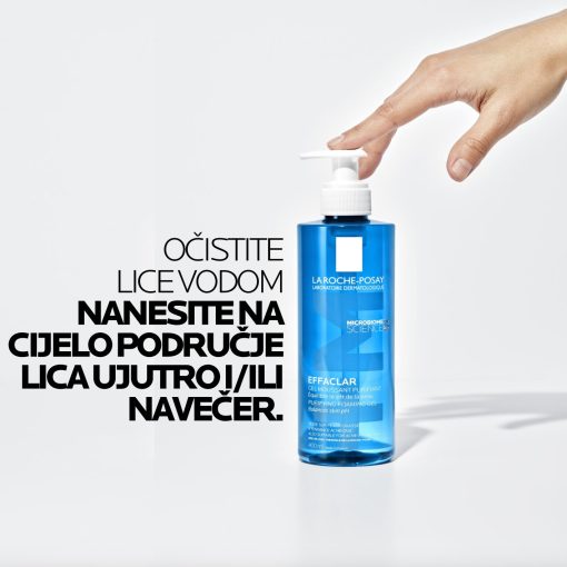 La Roche-Posay EFFACLAR Pjenušavi gel za čišćenje masne, osjetljive kože lica - Image 2