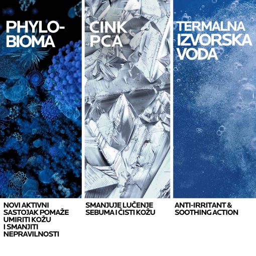 La Roche-Posay EFFACLAR Pjenušavi gel za čišćenje masne, osjetljive kože lica - Image 3