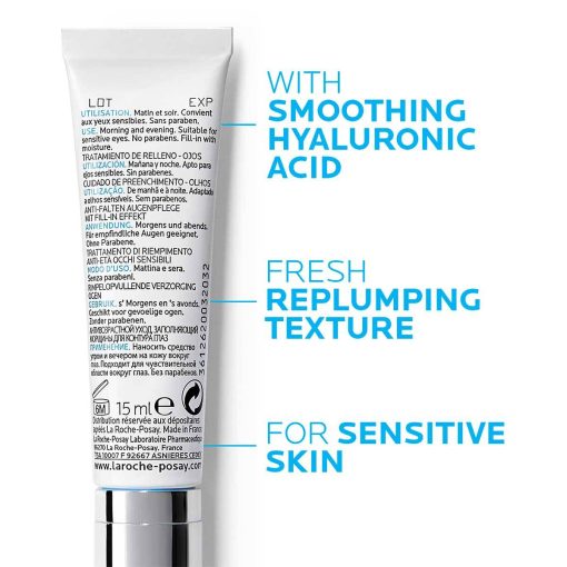 La Roche-Posay REDERMIC PURE VITAMIN C Intenzivna krema protiv bora za osjetljivu kožu oko očiju - Image 2