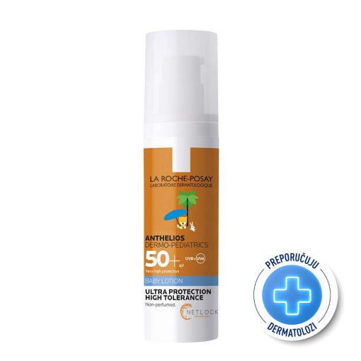 La Roche-Posay ANTHELIOS DP Mlijeko za zaštitu od sunca za osjetljivu kožu beba SPF50+