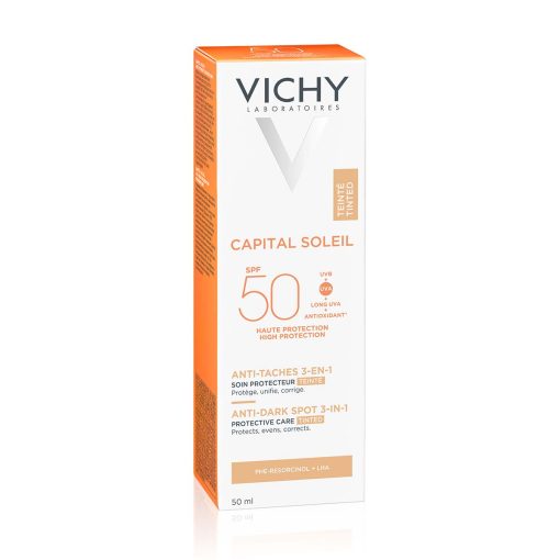 VICHY CAPITAL SOLEIL Obojena zaštitna krema protiv tamnih mrlja 3-u-1 SPF50+ - Slika 4
