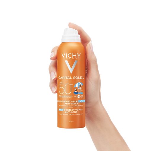 Vichy Capital Soleil Dječji sprej protiv priljepljivanja pijeska na kožu SPF 50+ - Image 2