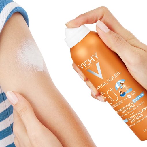 Vichy Capital Soleil Dječji sprej protiv priljepljivanja pijeska na kožu SPF 50+ - Image 4