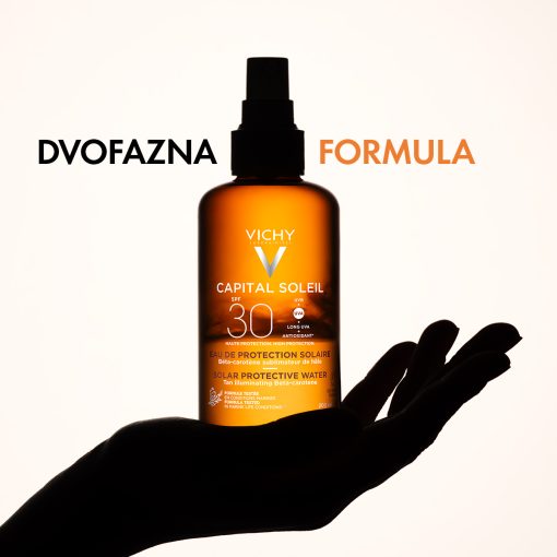 VICHY CAPITAL SOLEIL Hidratantna vodica za zaštitu od sunca za lice i tijelo SPF30 - Image 5