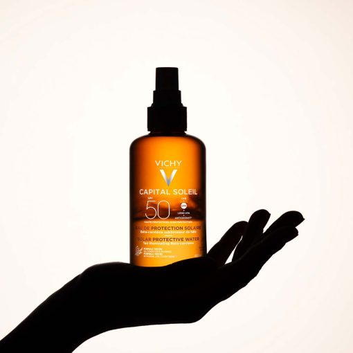 VICHY CAPITAL SOLEIL Hidratantna vodica za zaštitu od sunca za naglašen ten za lice i tijelo SPF30 - Image 6