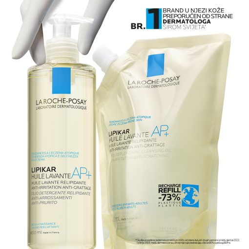 La Roche-Posay LIPIKAR HUILE LAVANTE AP+ Ulje za kupanje - Image 6