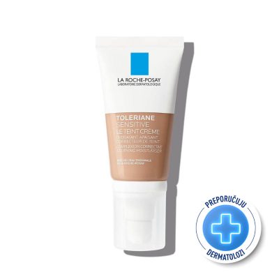 La Roche-Posay TOLERIANE SENSITIVE Smirujuća hidratantna njega za korekciju tena