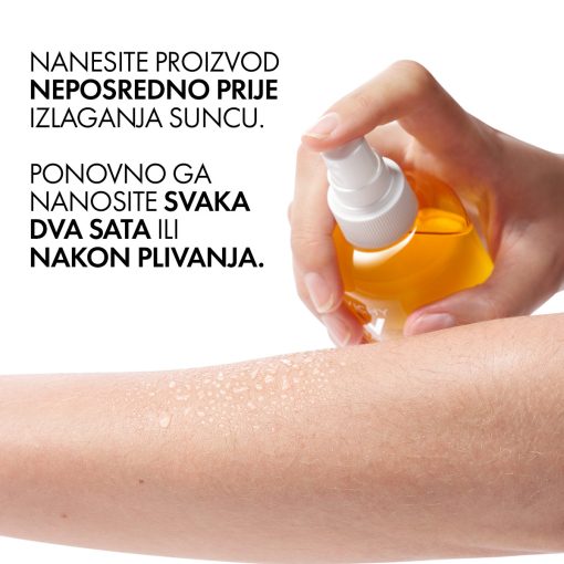 VICHY CAPITAL SOLEIL Hidratantna vodica za zaštitu od sunca za naglašen ten za lice i tijelo SPF50 - Image 4