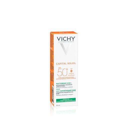 VICHY CAPITAL SOLEIL Matirajuća njega 3-u-1 SPF50+ - Slika 3