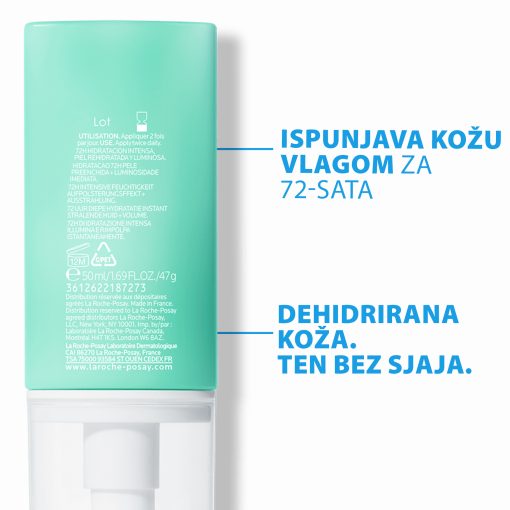 La Roche-Posay HYDRAPHASE HA Lagana hidratantna njega za punoću normalne do mješovite kože - Slika 5