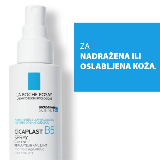La Roche-Posay CICAPLAST SPRAY B5 Sprej koji obnavlja nadraženu ili oslabljenu kožu bez isušivanja - Image 2