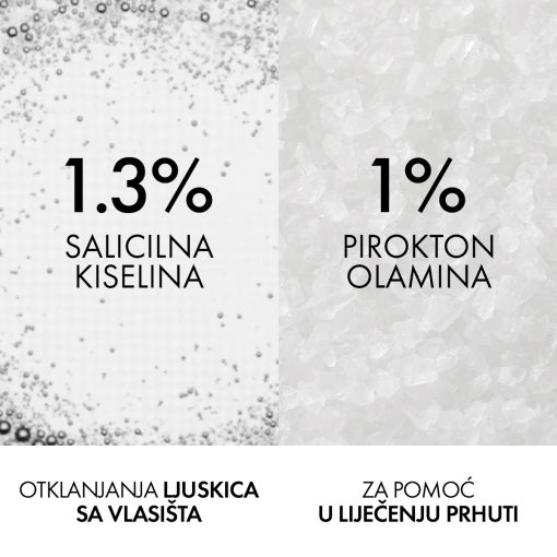VICHY DERCOS ANTI-DANDRUFF K Piling šampon za dubinsko čišćenje protiv prianjajuće prhuti i sebuma - Image 4