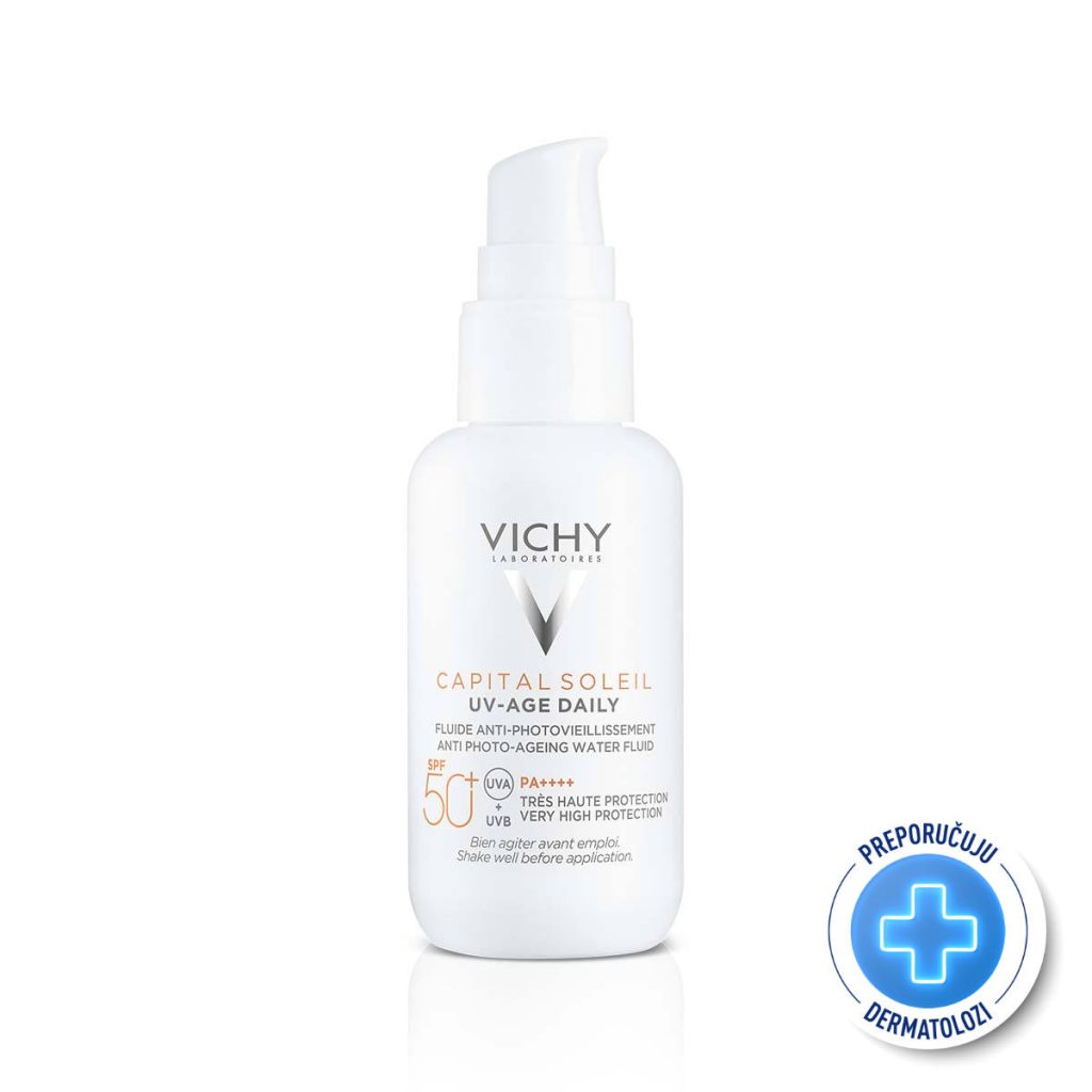 VICHY CAPITAL SOLEIL UV-Age Daily Vodeni fluid za zaštitu od sunca protiv fotostarenja SPF50+