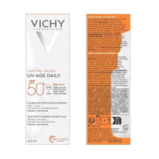 VICHY CAPITAL SOLEIL UV-Age Daily Vodeni fluid za zaštitu od sunca protiv fotostarenja SPF50+ - Slika 2