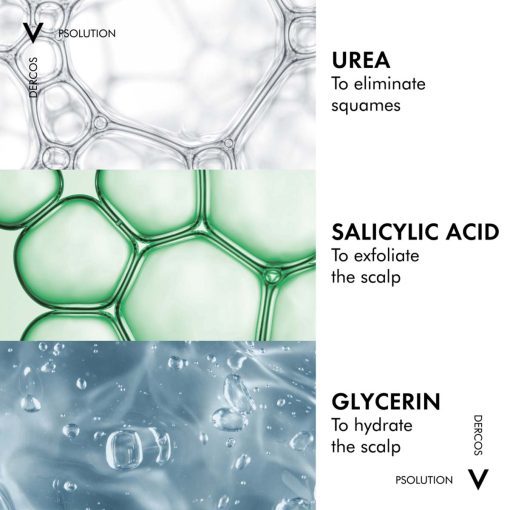 VICHY DERCOS PSOlution Šampon za vlasište sklono psorijazi protiv osjećaja svrbeža i peckanja - Image 5
