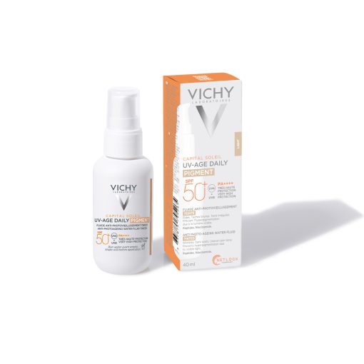 VICHY CAPITAL SOLEIL UV-Age daily tonirani vodeni fluid protiv znakova fotostarenja SPF50+, 40ml - Slika 2