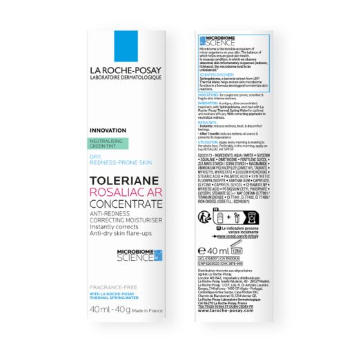 La Roche-Posay TOLERIANE ROSALIAC AR CONCENTRATE Korektivna hidratantna njega protiv crvenila suhe kože i za kožu sklonu rozaceji - Slika 2
