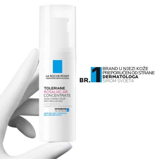 La Roche-Posay TOLERIANE ROSALIAC AR CONCENTRATE Korektivna hidratantna njega protiv crvenila suhe kože i za kožu sklonu rozaceji - Slika 6