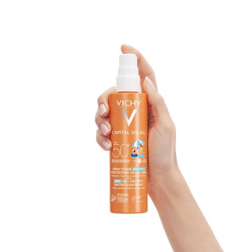 VICHY CAPITAL SOLEIL Vodeni fluid u spreju za djecu za zaštitu stanica kože SPF50+ - Slika 5