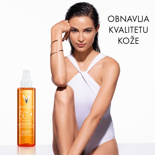Vichy CAPITAL SOLEIL Zaštitno ulje za lice, tijelo i vrhove kose SPF30+ - Slika 4