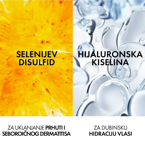 VICHY DERCOS Šampon protiv prhuti DS  - 2 u 1: Dermokozmetički šampon i regenerator, 200 ml - Image 4