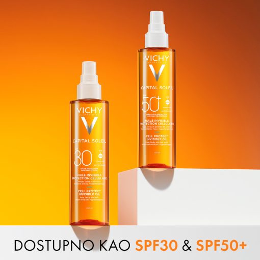 VICHY CAPITAL SOLEIL Zaštitno ulje za lice, tijelo I vrhove kose SPF30 - Slika 6
