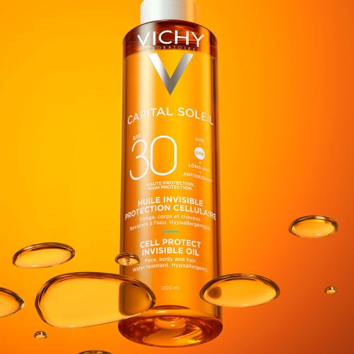 VICHY CAPITAL SOLEIL Zaštitno ulje za lice, tijelo I vrhove kose SPF30 - Slika 2