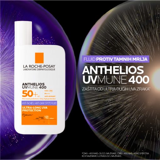 La roche-posay ANTHELIOS Fluid protiv tamnih mrlja za zaštitu od sunca SPF50+ - Slika 3