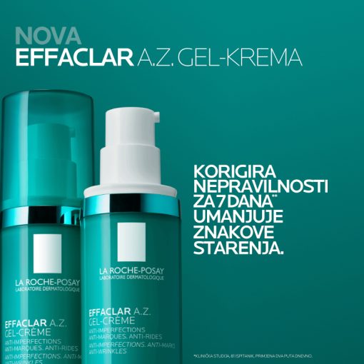 La Roche-Posay EFFACLAR A.Z. Gel - Krema protiv nepravilnosti - Image 5