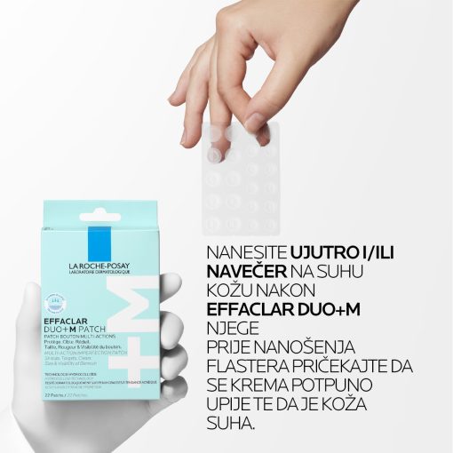 La Roche-Posay EFFACLAR DUO+M VIŠENAMJENSKI FLASTERI PROTIV NEPRAVILNOSTI - 22 FLASTERA - Slika 5