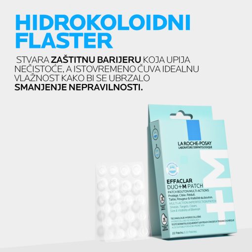 La Roche-Posay EFFACLAR DUO+M VIŠENAMJENSKI FLASTERI PROTIV NEPRAVILNOSTI - 22 FLASTERA - Slika 6