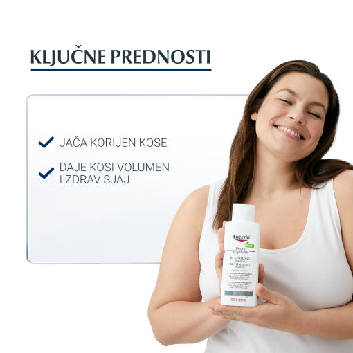 Eucerin DermoCapillaire revitalizirajući šampon - Slika 2