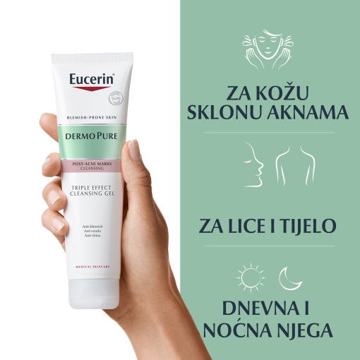 Eucerin Dermopure gel za čišćenje s trostrukim djelovanjem - Slika 3