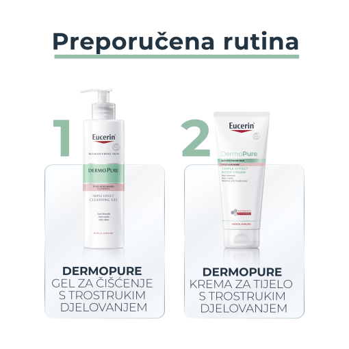 Eucerin Dermopure krema za tijelo s trostrukim djelovanjem - Slika 6