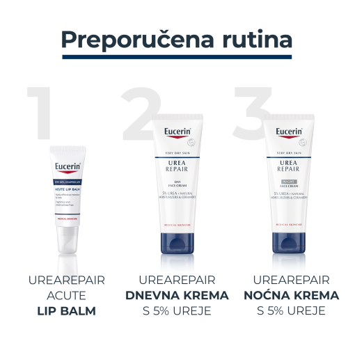 Eucerin UreaRepair Rich, bogata krema za lice s 5% ureje i ceramidima - Slika 6