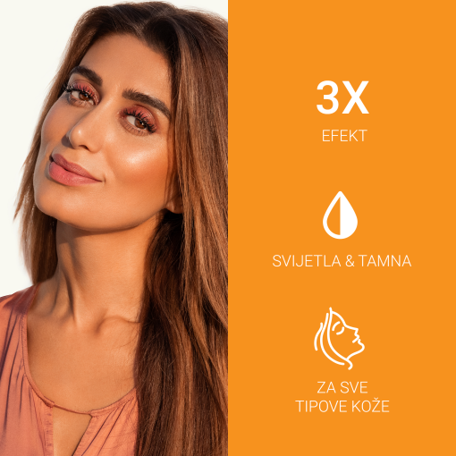 Eucerin Photoaging Control tinted gel-krema za zaštitu kože lica od sunca SPF 50+, srednje tamna nijansa - Slika 4