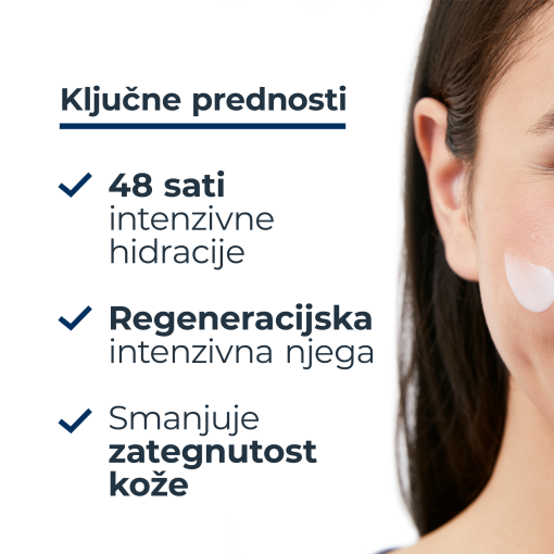 Eucerin UreaRepair Rich, bogata krema za lice s 5% ureje i ceramidima - Slika 2