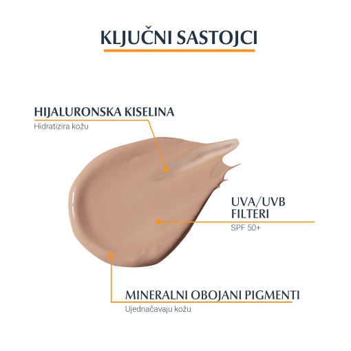 Eucerin Photoaging Control tinted gel-krema za zaštitu kože lica od sunca SPF 50+, srednje tamna nijansa - Slika 2