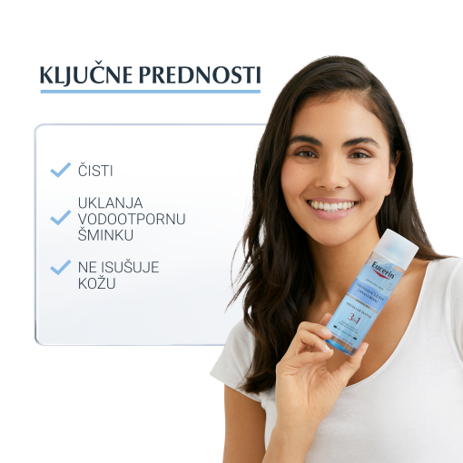 Eucerin DermatoCLEAN [HYALURON] micelarna otopina - Slika 2