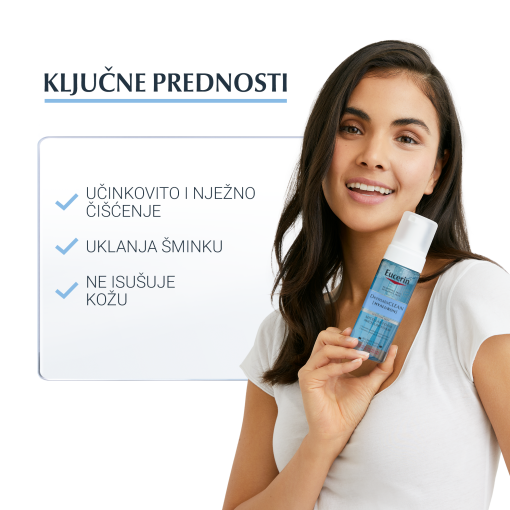Eucerin DermatoCLEAN [HYALURON] micelarna pjena - Slika 2