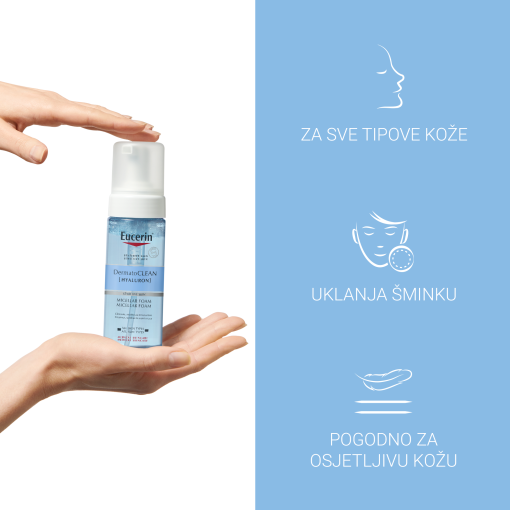 Eucerin DermatoCLEAN [HYALURON] micelarna pjena - Slika 3