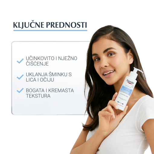 Eucerin DermatoCLEAN [HYALURON] mlijeko za čišćenje - Slika 2