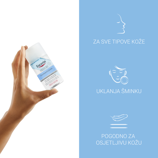 Eucerin DermatoCLEAN odstranjivač šminke na očima - Slika 3
